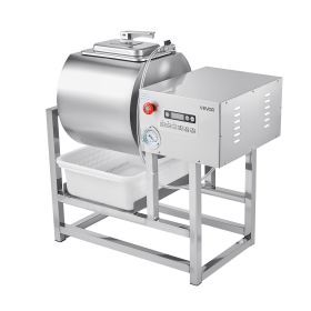 VEVOR Commercial Meat Tumbler Marinator, 40L Vacuum Tumbler Marinating Machine with Bidirectional Rotation and 3-Speed